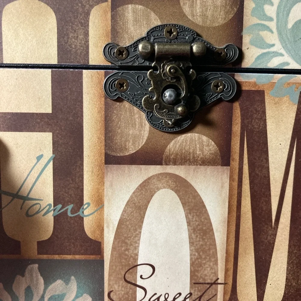 Decorative Home Sweet Home wooden Box - Picture 2 of 5